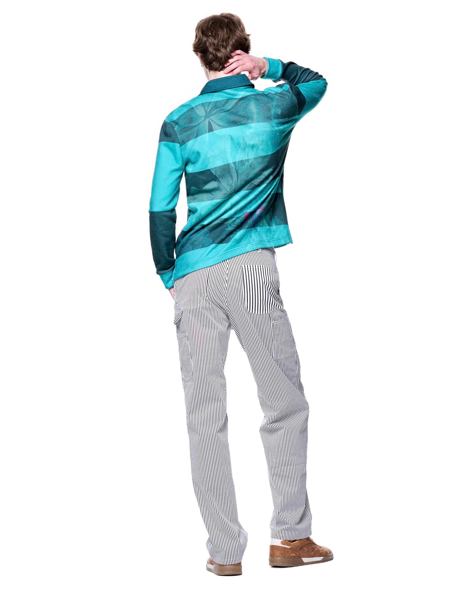 Utility Trouser | Nautical Stripe