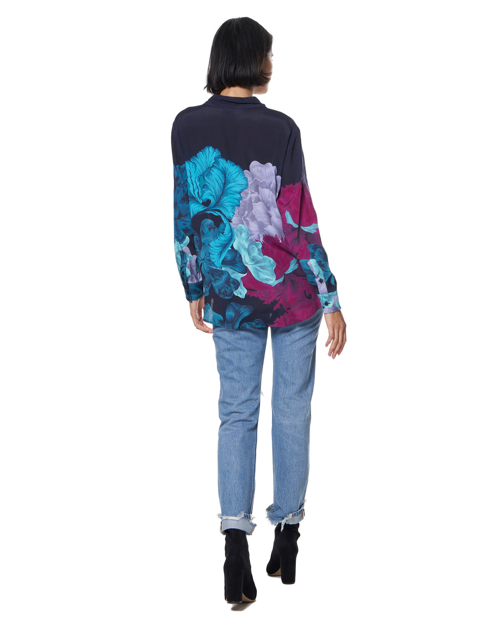 Zoe Shirt | Ocean Iris