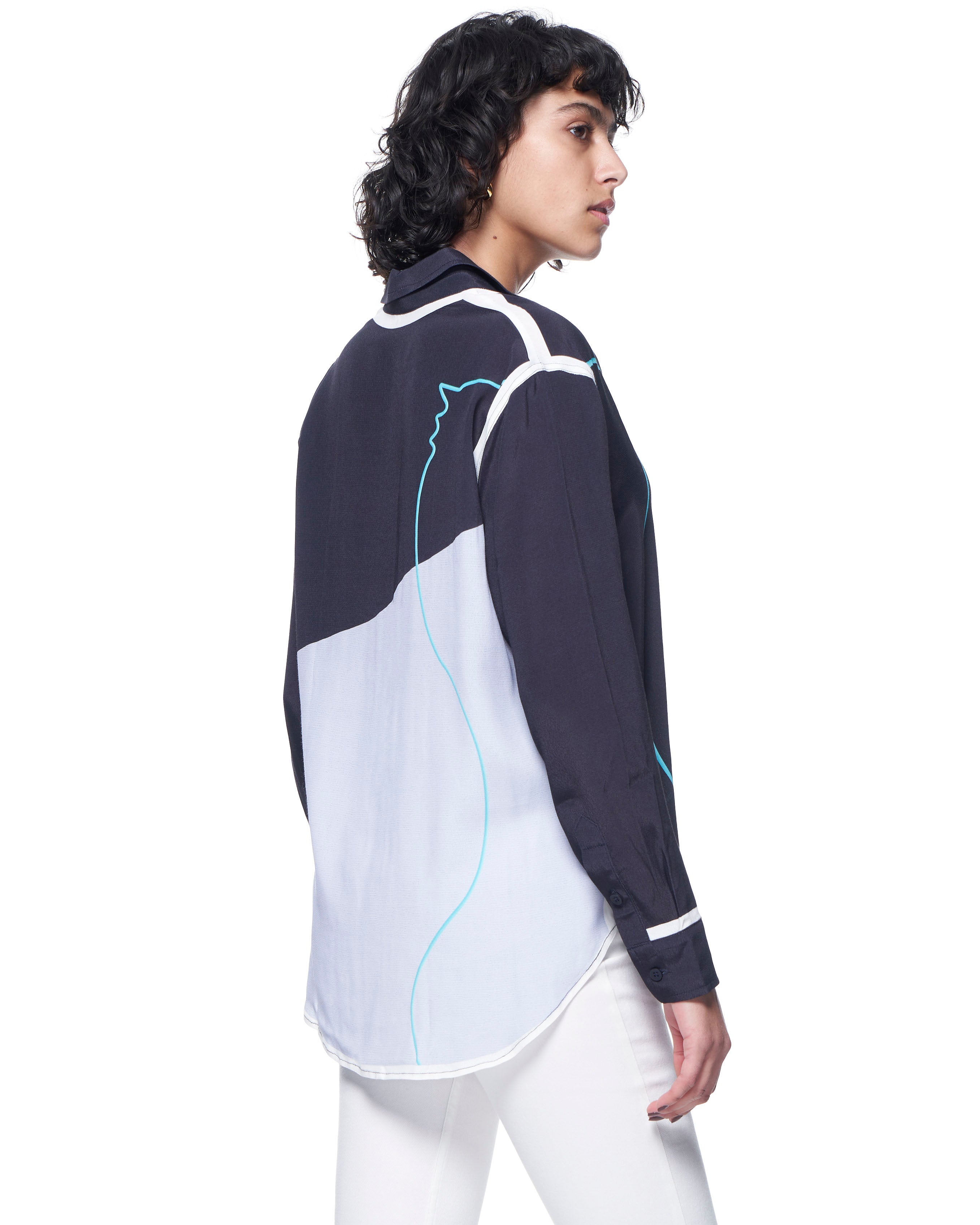 Zoe Shirt | Painted Indigo