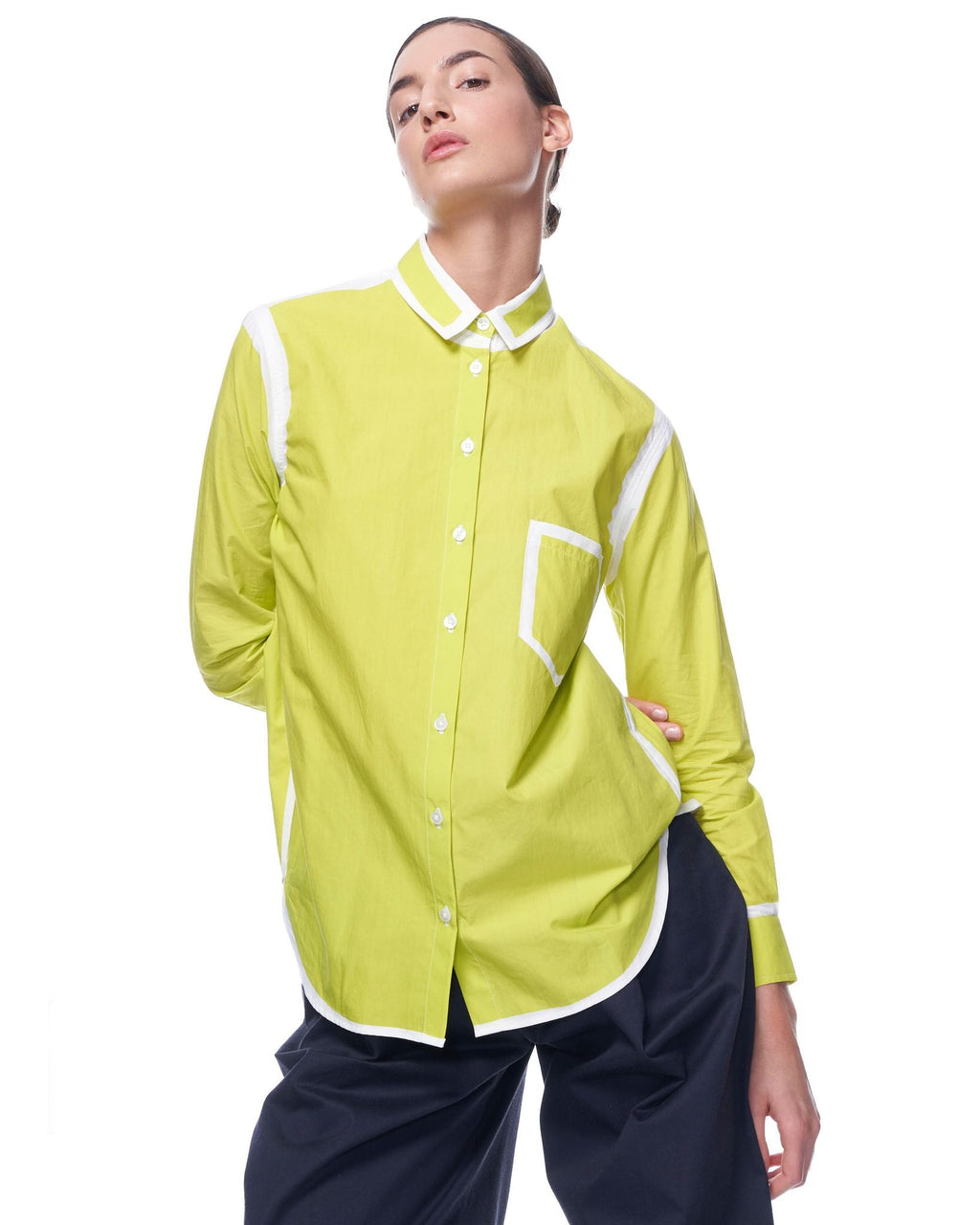 Zoe Shirt | Lime