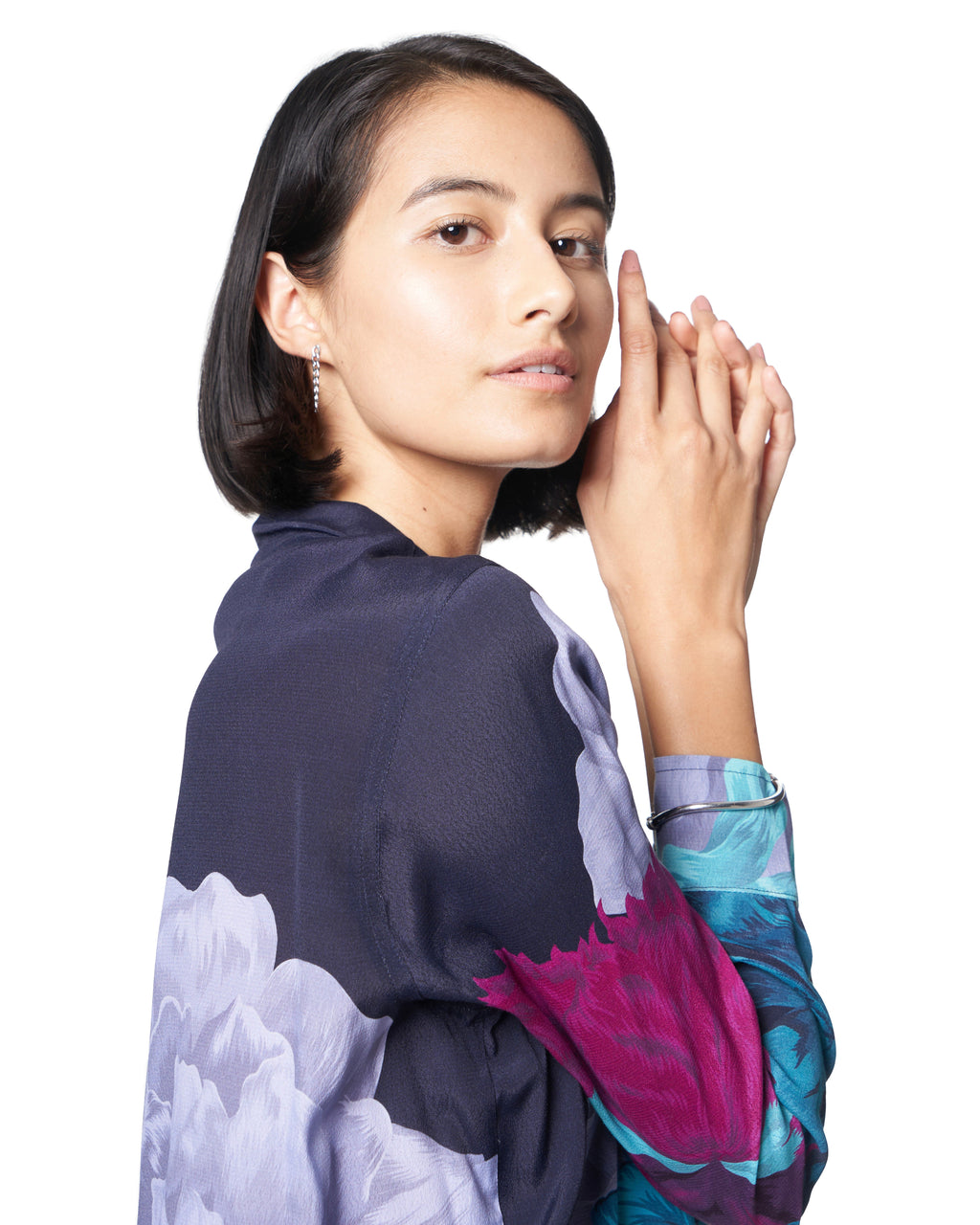 Zoe Shirt | Ocean Iris